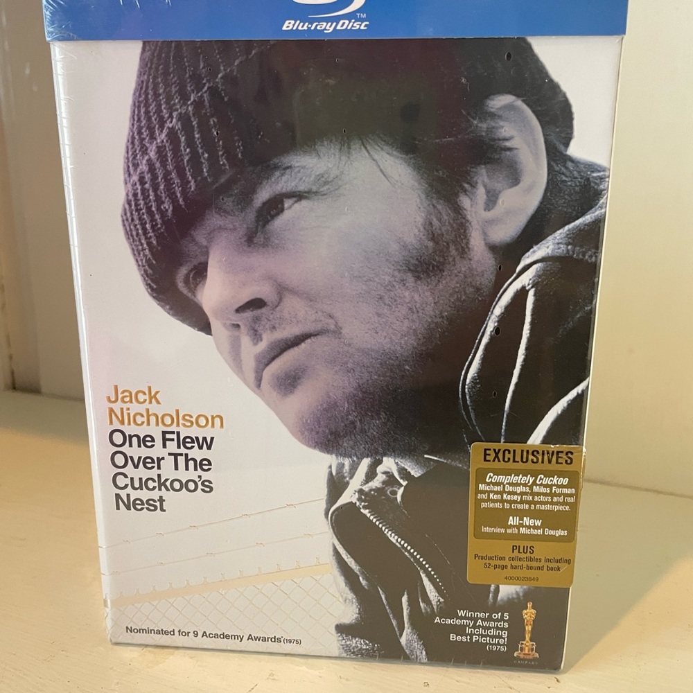 New One Flew Over the Cuckoo's Nest Blu-ray DVD Collection